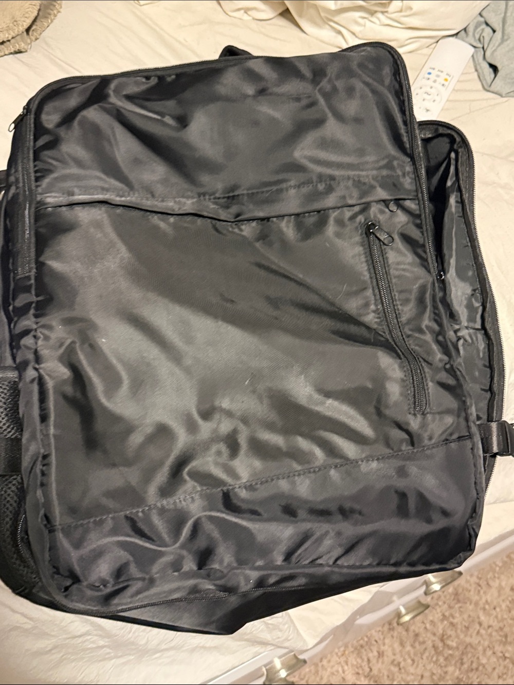Classic Black Laptop Backpack for Men - Professional Commuter Bag